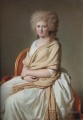 Portrait d’Anne Marie Louise Thelusson néoclassicisme Jacques Louis David